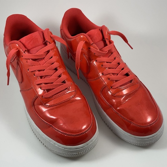 Nike Air Force 1 Low Ultraviolet Siren Red Mens US 11.5 - Picture 2 of 6